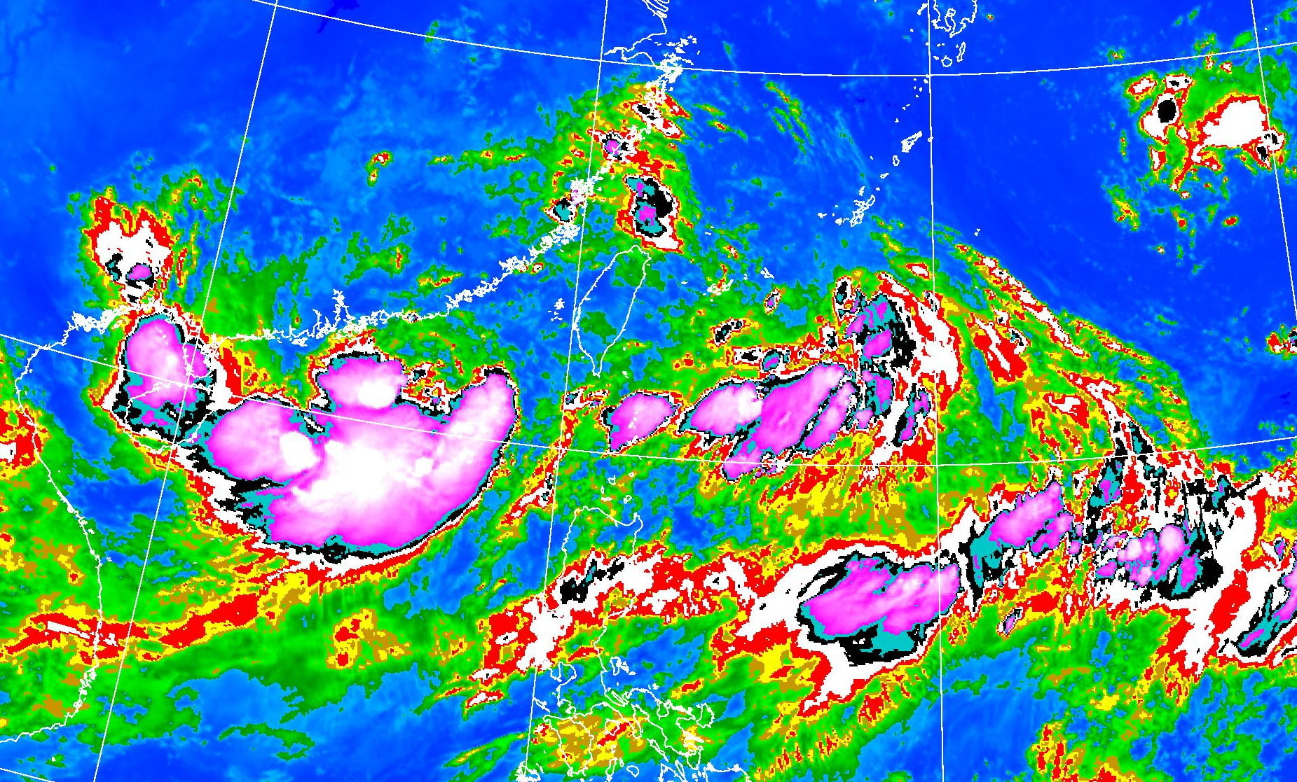 天氣圖。（圖／氣象局）