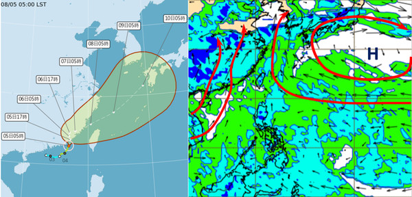 ▲▼衛星雲圖。（圖／翻攝中央氣象局）