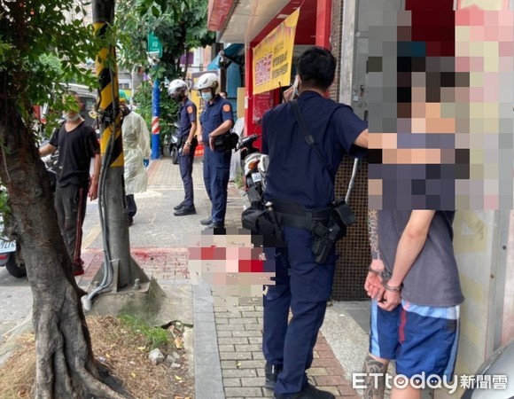 ▲▼ 新莊砍人案 。(圖/記者陳以昇翻攝) ▲▼ 新莊砍人案 。(圖/記者陳以昇翻攝)
