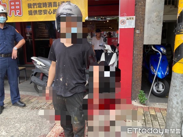 ▲▼ 新莊砍人案 。(圖/記者陳以昇翻攝) ▲▼ 新莊砍人案 。(圖/記者陳以昇翻攝)