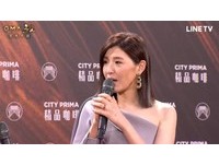 ▲第32屆金曲獎星光大道，蘇慧倫 入圍《最佳華語女歌手獎》頒獎嘉賓。（圖／翻攝LINE TV）