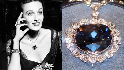 45克拉「希望鑽石」戴過的都沒命！美博物館不怕詛咒，珍藏世上最大藍鑽