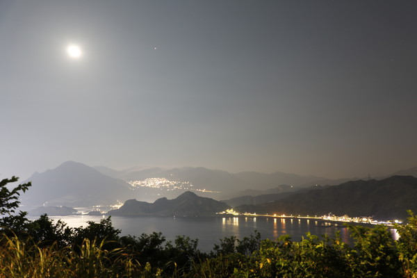 ▲陳崑森基隆夜色,姜子寮山步道,基隆夜景。（圖／基隆市府觀銷處提供）