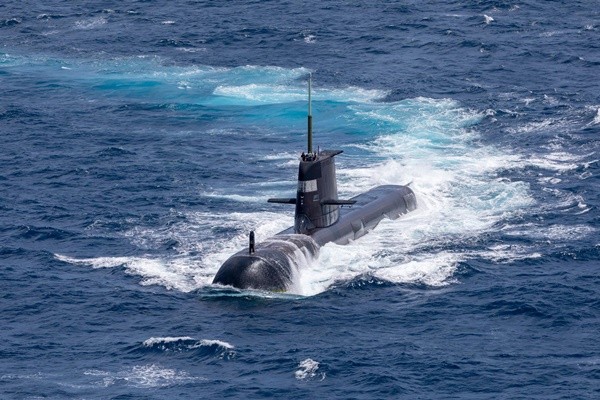 ▲▼澳洲潛水艇。（圖／翻攝自Facebook／Royal Australian Navy）