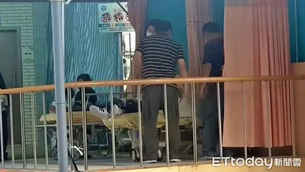 ▲基隆二信高中驚傳學生打完BNT疫苗 手腳發麻、四肢癱軟急送醫。(圖/記者郭世賢翻攝)