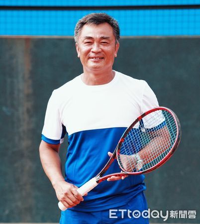 ▲▼台灣潛力網球好手葛藍喬安娜，以及其法籍教練Tom。（圖／受訪者提供）
