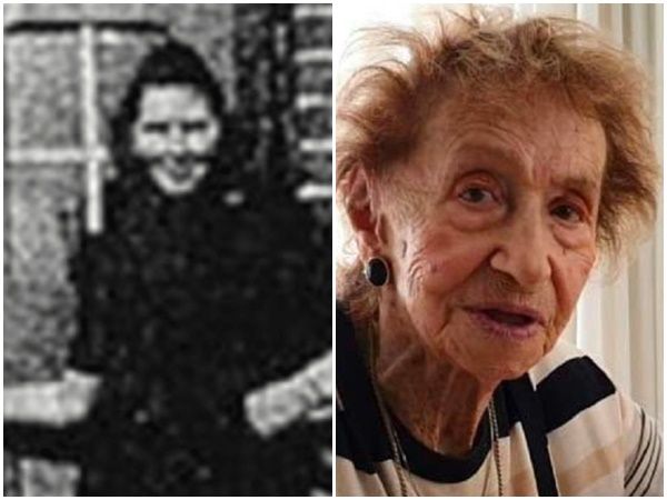▲▼ 德國96歲老婦弗琪娜（Irmgard Furchner）曾在波蘭施圖特霍夫集中營（Stutthof concentration camp）擔任納粹指揮官秘書。（圖／翻攝Twitter@infopublicave）