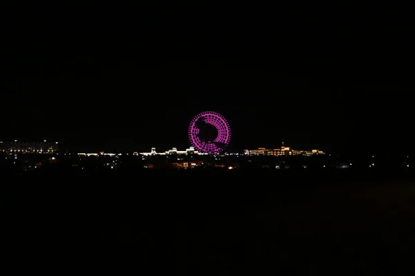 ▲▼麗寶摩天輪燈光秀。(圖/麗寶樂園渡假區)