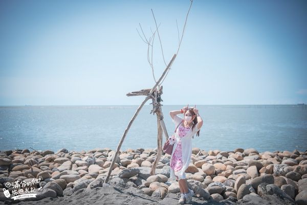 ▲▼三條崙海水浴場。（圖／滿分的旅遊札記提供）