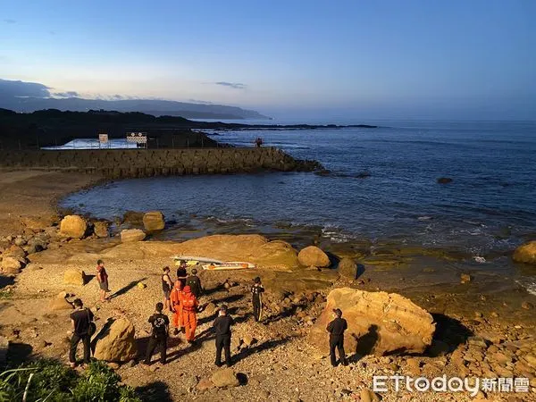 ▲▼新北核二進水口浮潛意外 。(圖/記者郭世賢翻攝)