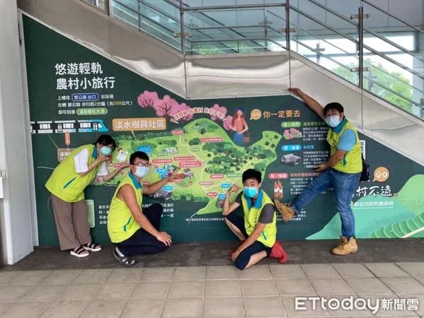 ▲新北淡水樹興慢活輕旅行 體驗特色農村生活樂趣。(圖/新北市農業局提供)