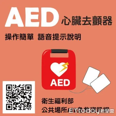 ▲林姓男子在健身房健身時昏迷倒地並失去呼吸心跳,幸好健身房員工即時施行CRP以及現場民眾協助使用自動外心臟電擊去顫器,交救護人員接手急救送醫救回一命。(圖/記者林悅翻攝,下同)