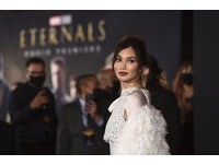 ▲▼《永恆族》潔莉娜裘莉（Angelina Jolie）、陳靜（Gemma Chan）、莎瑪海耶克（Salma Hayek）和蘿倫瑞德洛夫正在自主隔離中。（圖／達志影像／美聯社）