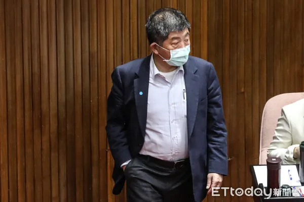 ▲衛福部長陳時中赴立法院備詢。(圖/記者林敬旻攝)