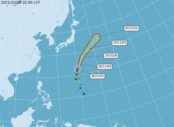 天氣圖。（圖／氣象局）