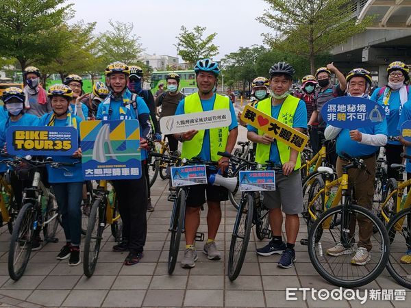 ▲「2021 大鵬灣Bike Tour35 騎車趣」活動20日舉行            。（圖／記者陳崑福翻攝，以下同）