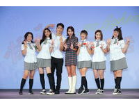 ▲▼TVBS全新八點檔《機智校園生活》哈福高中超Young運動會即將上檔，29日舉行公布卡司記者會。劇中演員包括：JR紀言愷、楊晴、鄭芯恩、馮容潔、孔令元、王禹舒及酒令全體出席，為新戲造勢。（圖／記者湯興漢攝）