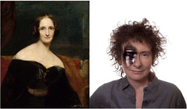 ▲▼左：不到19歲的瑪麗．雪萊在1818年出版了《科學怪人》。右：當代最大膽作家珍奈．溫特森寫現代版《科學怪人》回應。（圖／取自網路）