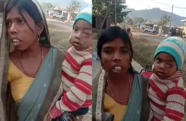 6歲兒被獵豹抓走!三寶媽狂追1公里追進森林 棍子單挑救兒。(圖/翻攝自Twitter/Nikhil Suryavanshi)