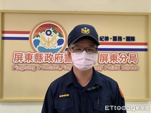 ▲屏東警分局警員呂昶頷及林宏威機警阻止丁婦被騙            。（圖／記者陳崑福翻攝，以下同）