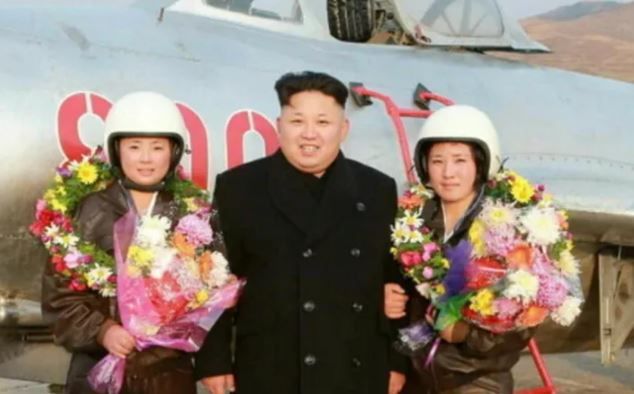 ▲▼北韓女兵。（圖／勞動新聞）