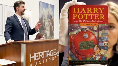 哈利波特「精裝版初版」1305萬天價賣出！拍賣商驚嘆：20世紀出版小說最高價