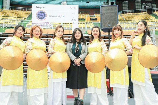 ▲桃園接種疫苗看新住民舞蹈。(圖/新住民聯合服務中心提供)