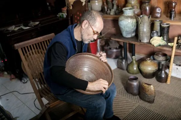 ▲▼陶藝藝術家夏沂汾(Evan Shaw)生前作品,將於寶吉祥藝術中心展出。(圖/寶吉祥藝術中心提供)