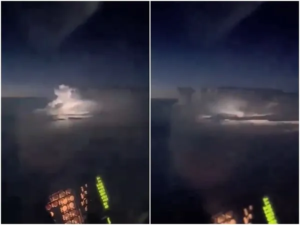 ▲▼美國龍捲風釀至少88人死亡,「巨無霸級」風暴雲空拍影片曝光。(圖/翻攝自路易維爾市氣象局推特/@NWSLouisville)