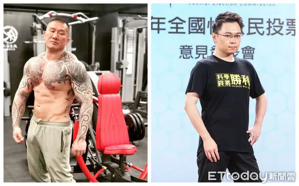 ▲▼館長因為黃士修模仿JoJo的姿勢拍照,又學得不像,因此被惹怒。(圖/取自飆捍臉書/記者林敬旻攝)