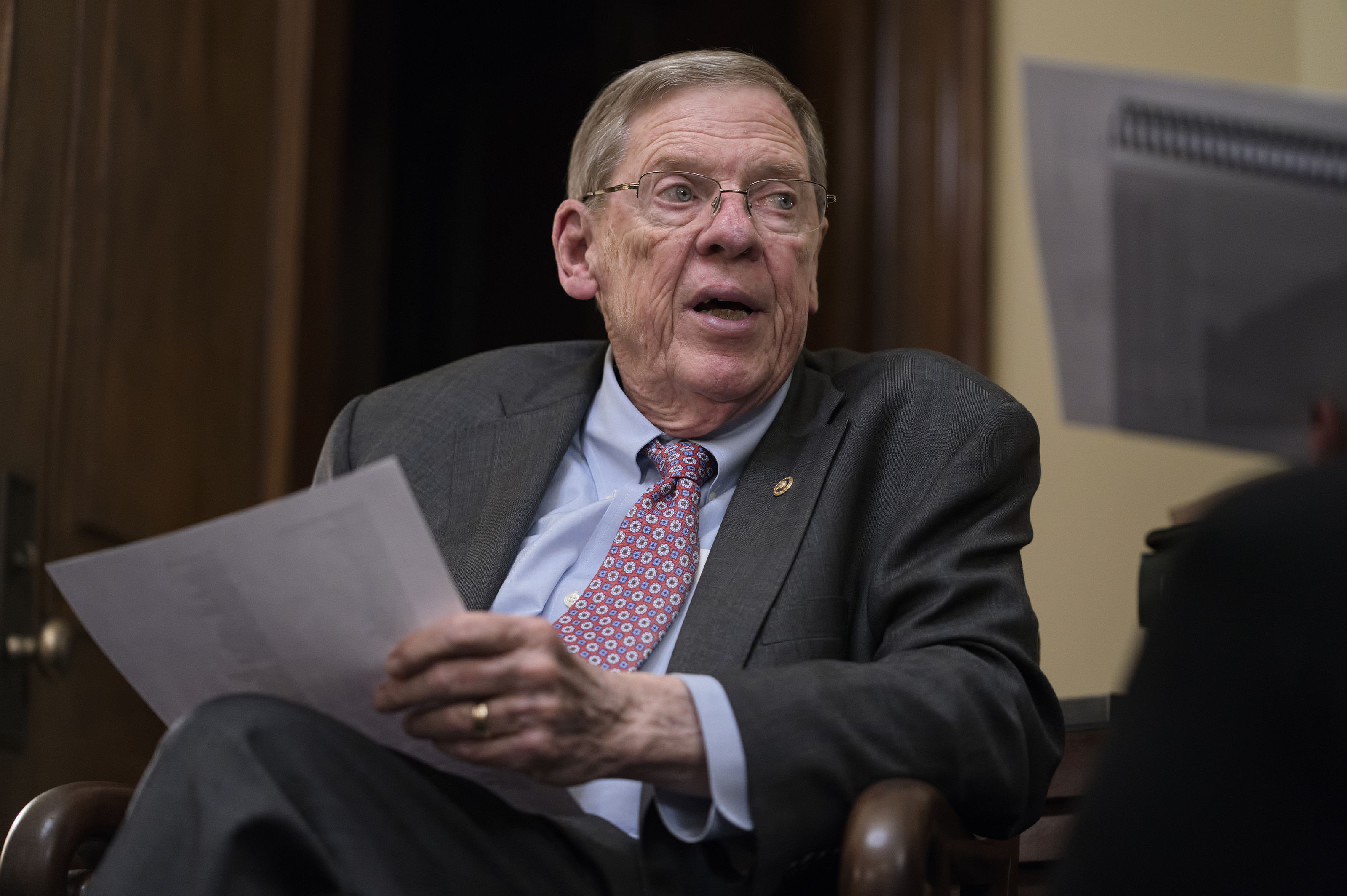 ▲▼友台共和黨籍前聯邦參議員艾薩克森(Johnny Isakson)辭世,享壽79歲 。(圖/達志影像/美聯社)