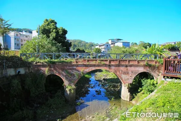▲北埔雙安古橋。(圖/記者陳凱力翻攝)