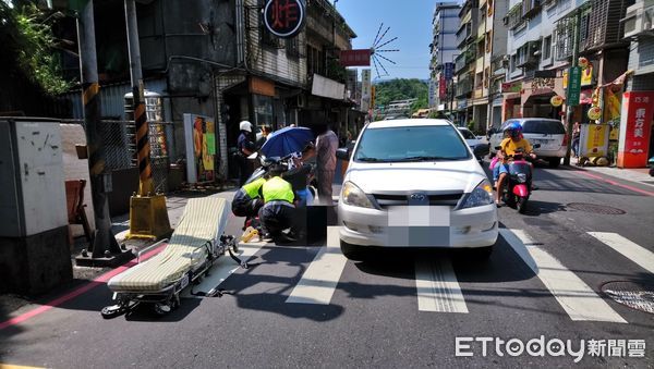 ▲▼ 汐止死亡車禍。（圖／記者張君豪翻攝）