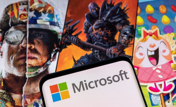▲▼微軟（Microsoft Corp.）近日宣布一項687億美元（約新台幣1.9兆元）的協議，收購美國遊戲巨擘動視暴雪公司（Activision Blizzard Inc.）。（圖／路透社）
