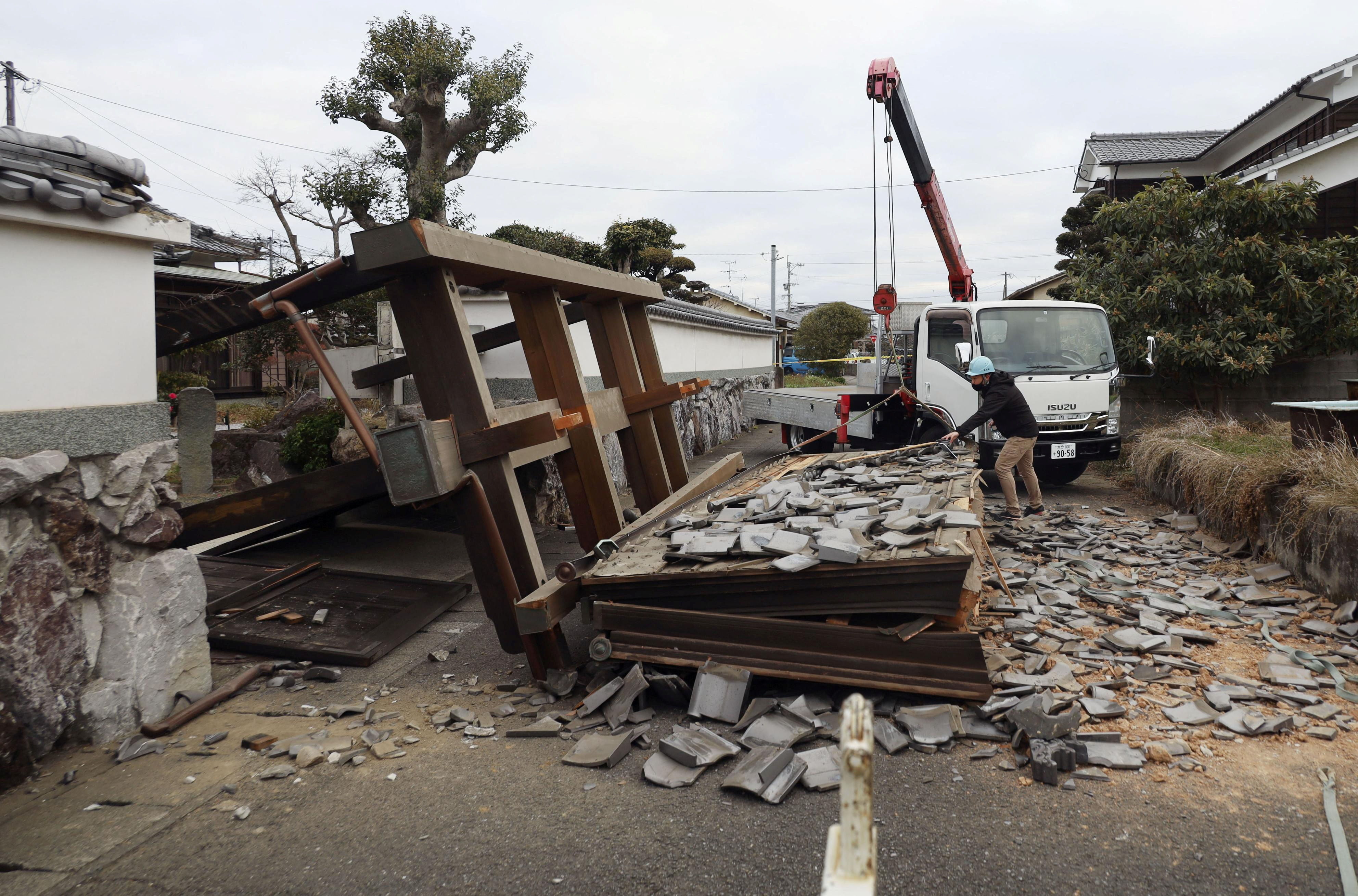 ▲▼九州6.6地震。（圖／路透）