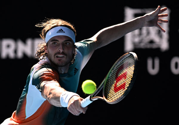 ▲▼ 澳網，希臘好手西西帕斯（Stefanos Tsitsipas）。（圖／路透） 