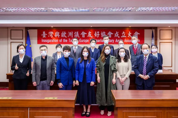 ▲▼民進黨立委蔡適應24日舉辦「台灣與歐洲議會友好協會成立大會」。(圖/蔡適應辦公室提供)