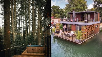 松樹林裡泡澡、體驗住在河上　2021外國最受歡迎10間Airbnb榜單出爐！