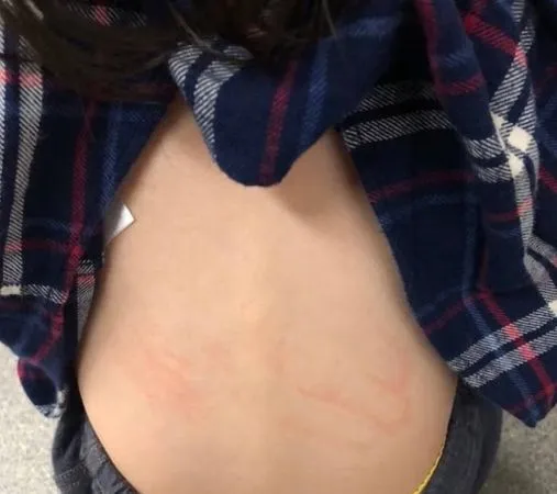 ▲▼台中一家貴族幼兒園傳出全班19名幼童,1年內全被女老師毆打成傷。(圖/立委張廖萬堅提供)