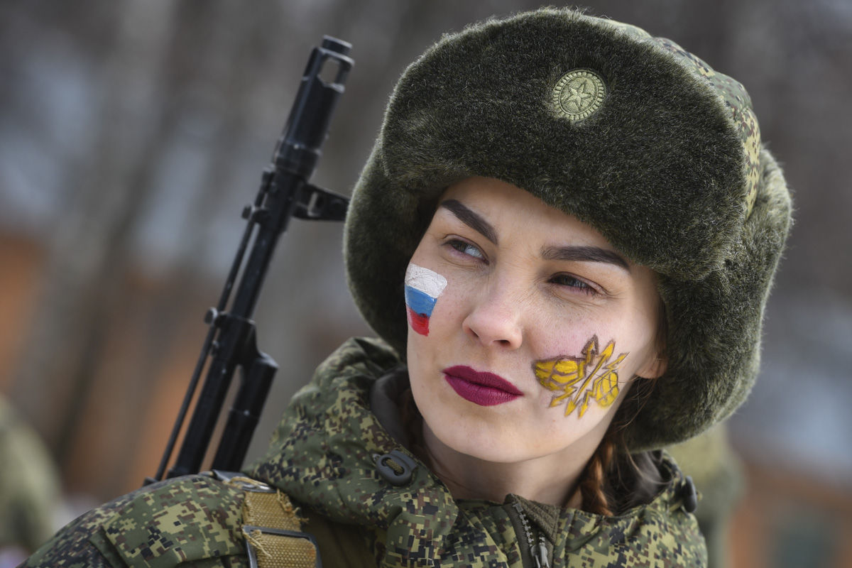 ▲▼  俄羅斯女兵。（圖／俄羅斯國防部）