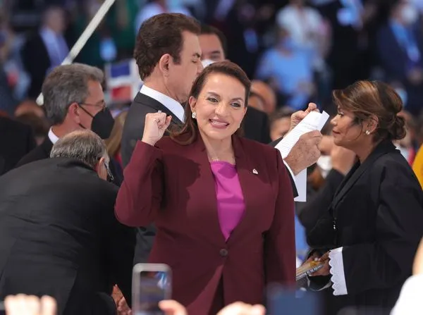 ▲▼宏都拉斯總統卡蕬楚(Xiomara Castro)。(圖/翻攝自總統府Flickr)