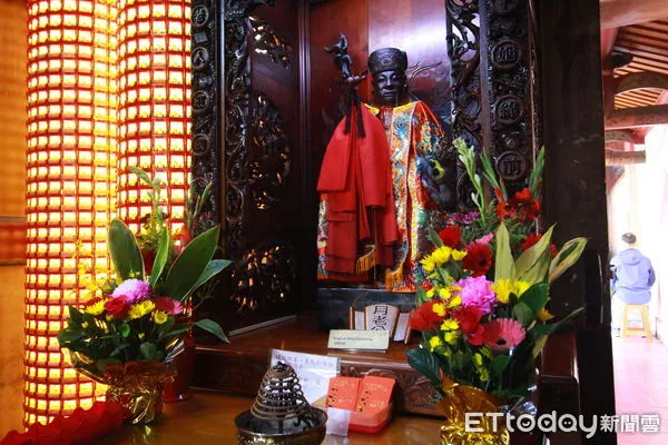 ▲▼台南大觀音亭月老。(圖/記者蔡玟君攝)