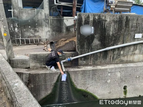 ▲屏縣環保局春節連假執行稽查作業 。(圖/記者陳崑福翻攝,下同)