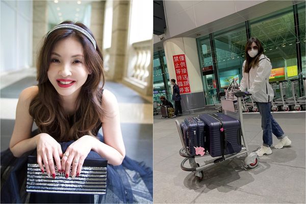 ▲▼何如芸新加坡過年返台 揭國門防疫現況:被照顧的感覺很正。(圖/翻攝自Facebook/何如芸 Michelle Ho)