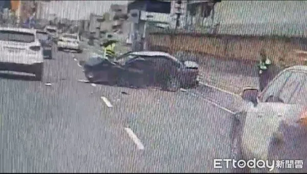 ▲屏東市和生路車禍 。(圖/記者陳崑福翻攝)