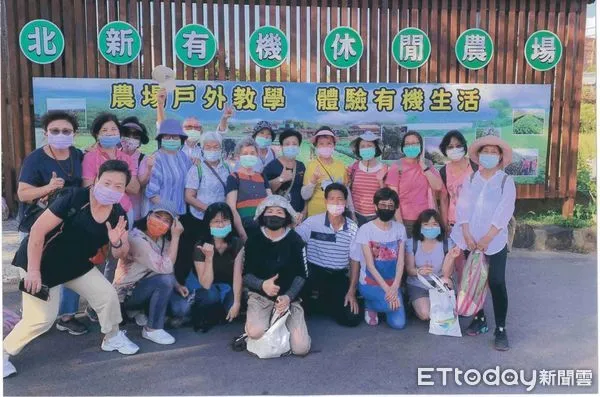 ▲新北淡水賞櫻休閒好去處 春遊踏青滬尾休閒農業區。(圖/新北市農業局提供)