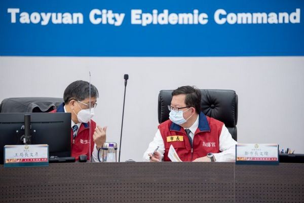 ▲桃園新增1例本土個案