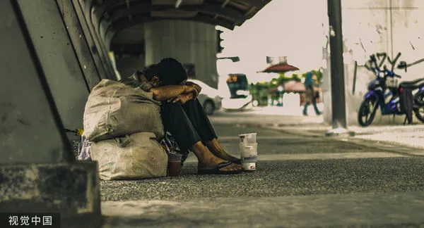 ▲▼乞丐,乞討,行乞。(圖/CFP)