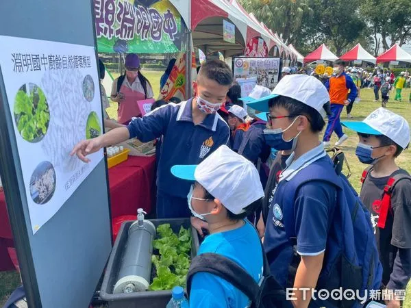 ▲雲林淵明國中參加教育部學校環境教育實作競賽,從初賽過關斬將與18支隊伍晉級複賽最後得到第三名。(圖/淵明國中提供)