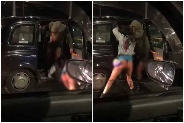 ▲▼英國利物浦發生妙齡女鬥毆事件。(圖/翻攝YouTube頻道Around Liverpool)